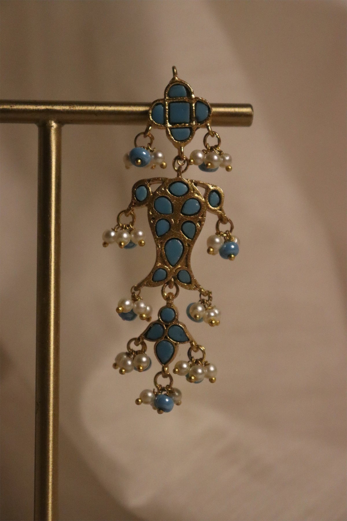 Neel Machli Earrings
