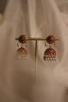 Moonga Jhumkis
